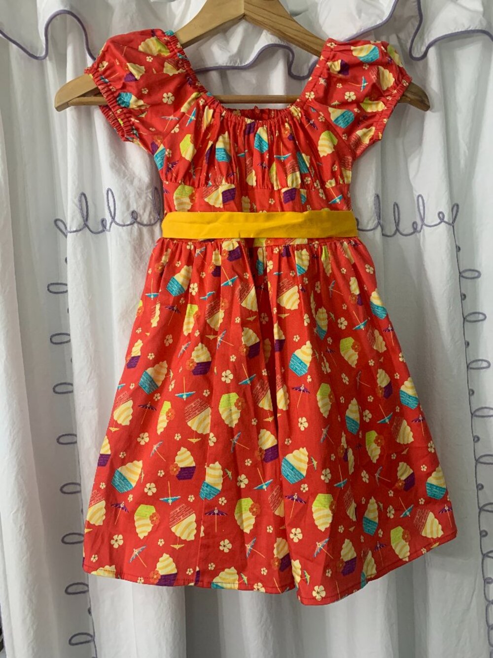 Disney Dress Shop Disney Parks Dole Whip Dress Pineapple Girls Youth XS